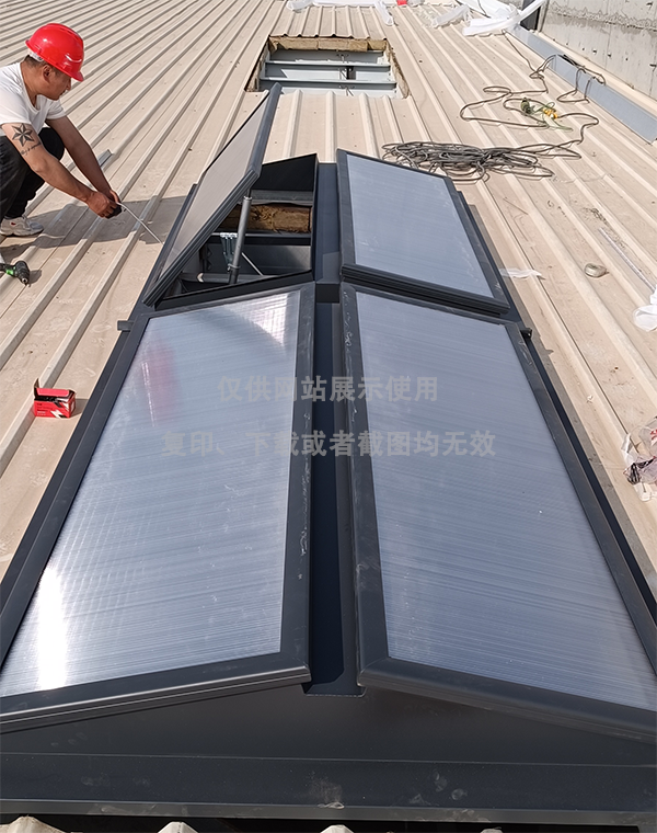 兰州王老吉生产车间陈仓排烟天窗