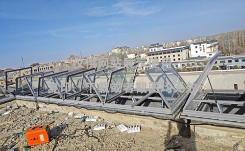 敦煌博物馆陈仓排烟天窗