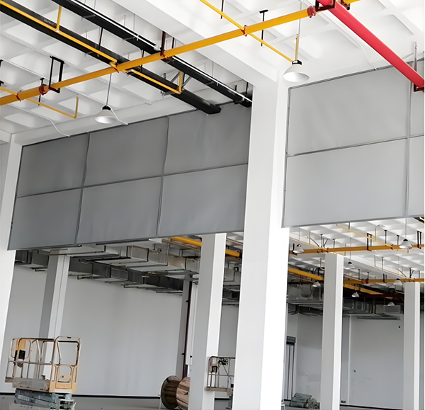 防火布陈仓挡烟垂壁