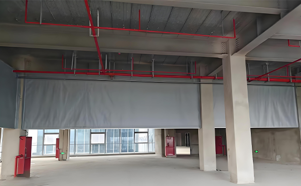 陈仓防火布挡烟垂壁