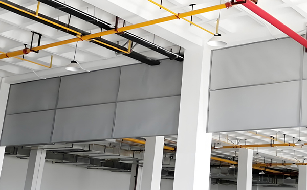 商场防烟分区常闭节点:陈仓挡烟垂壁高度与控制器接线图解 商场防烟分区常闭节点:陈仓挡烟垂壁高度与控制器接线图解