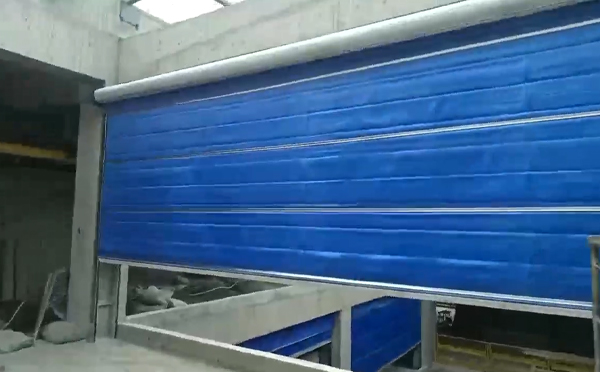 大型物流园区完成陈仓防火门整体安装工程