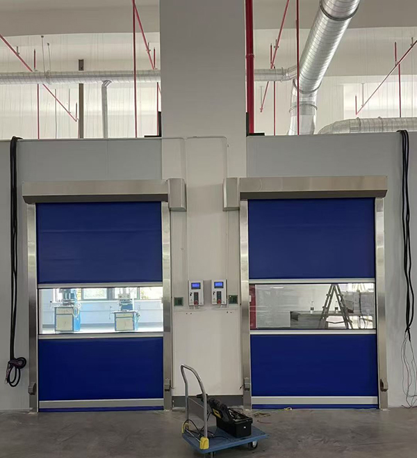 陈仓快速陈仓卷帘门助力食品加工车间环境升级